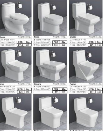 WATERO export catalouge